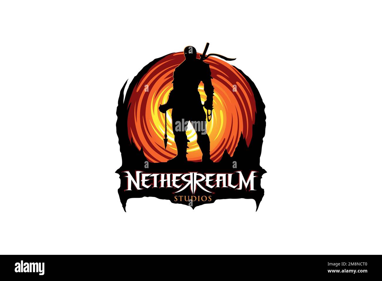NetherRealm Studios, Logo, White Background Stock Photo - Alamy