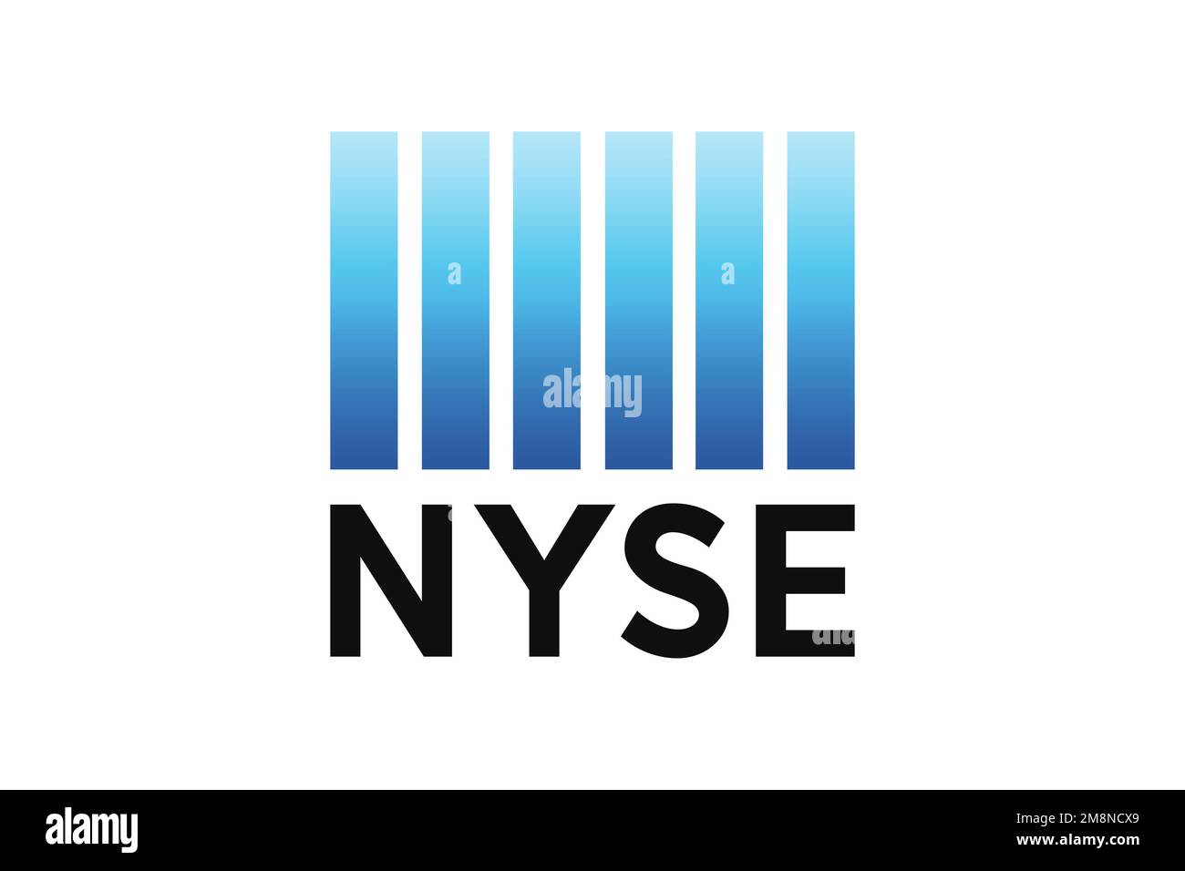 New York Stock Exchange, Logo, White Background Stock Photo - Alamy