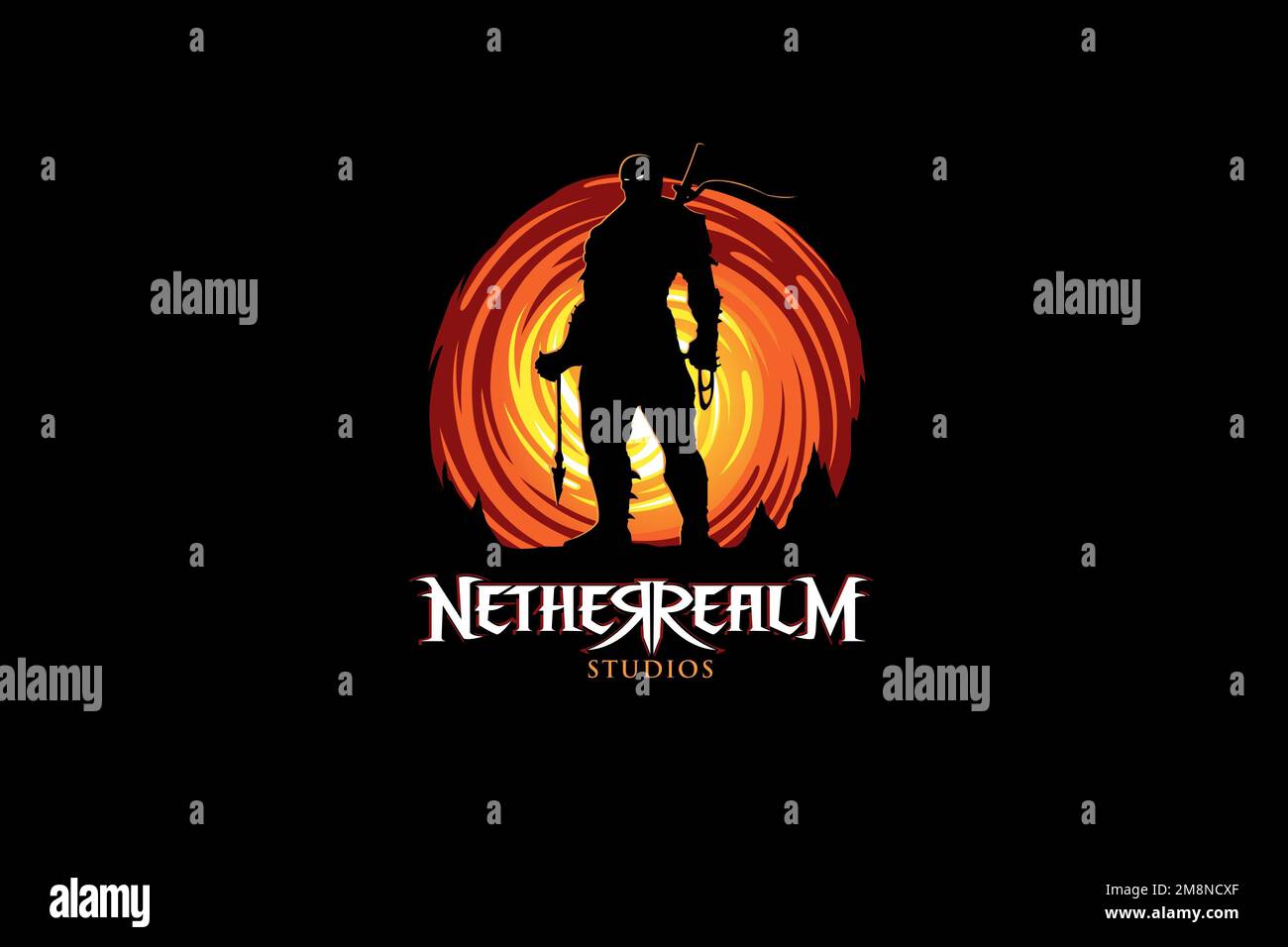 NetherRealm Studios, Logo, Black background Stock Photo - Alamy
