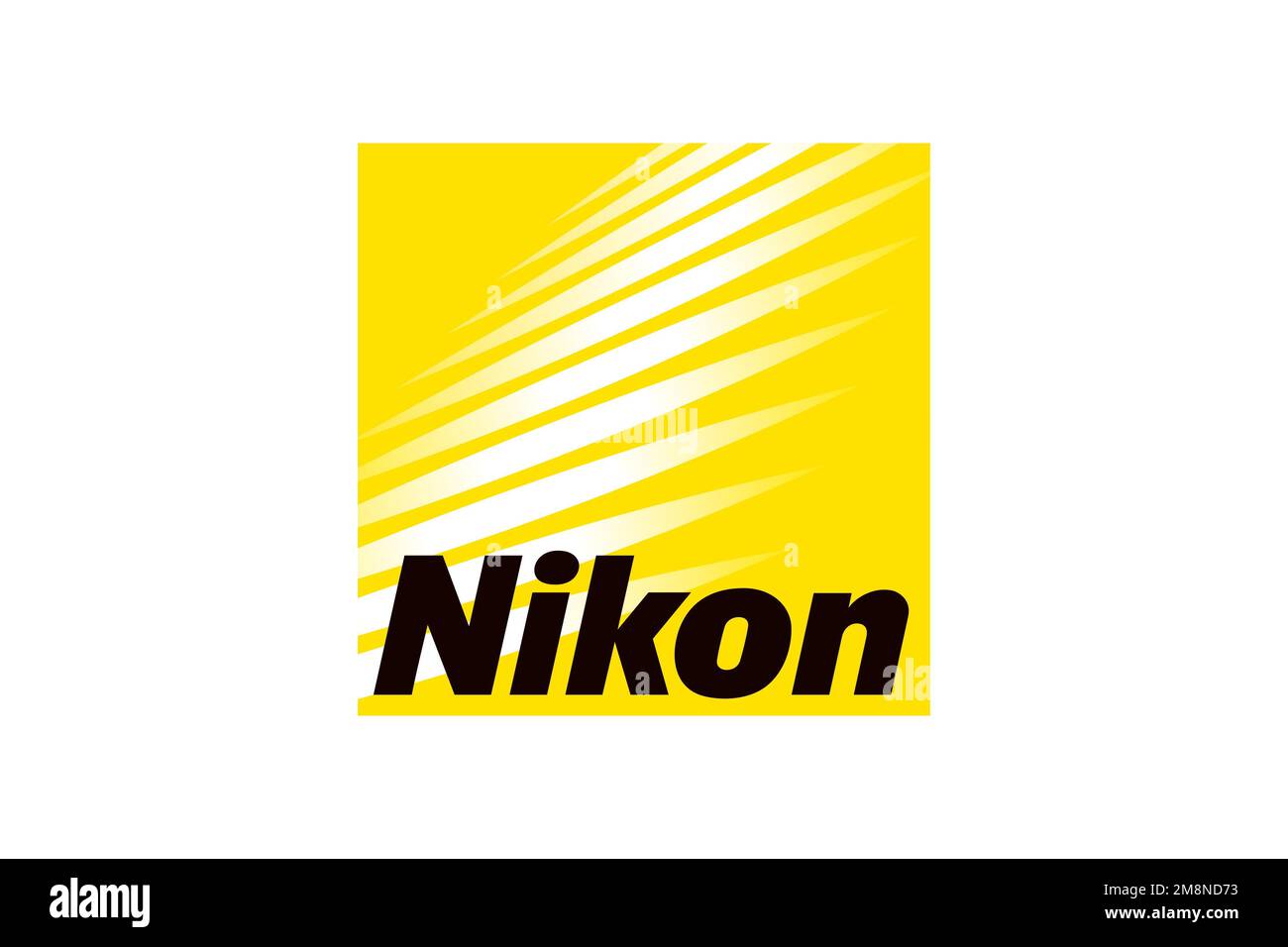 Nikon, Logo, White background Stock Photo Alamy