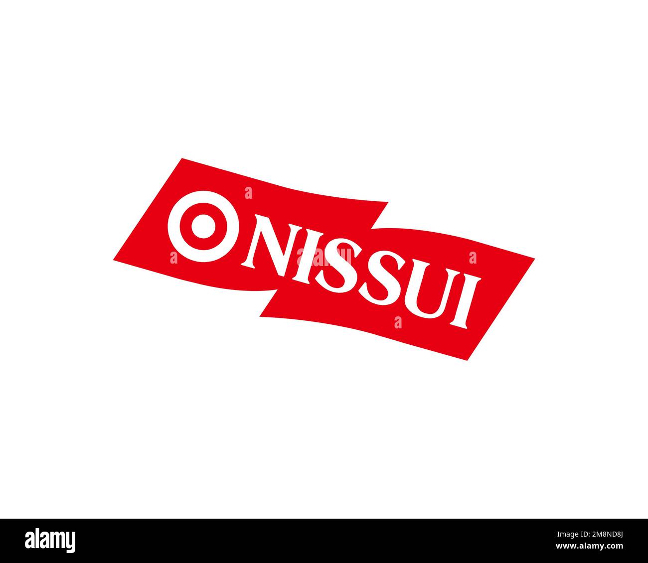 Nippon Suisan Kaisha, rotated logo, white background B Stock Photo Alamy
