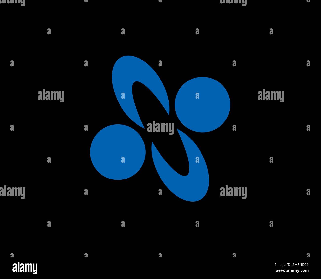 Nippon Kayaku, Rotated Logo, Black Background B Stock Photo Alamy