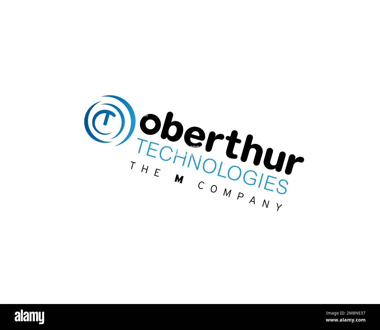 Oberthur Technologies, rotated logo, white background B Stock Photo - Alamy