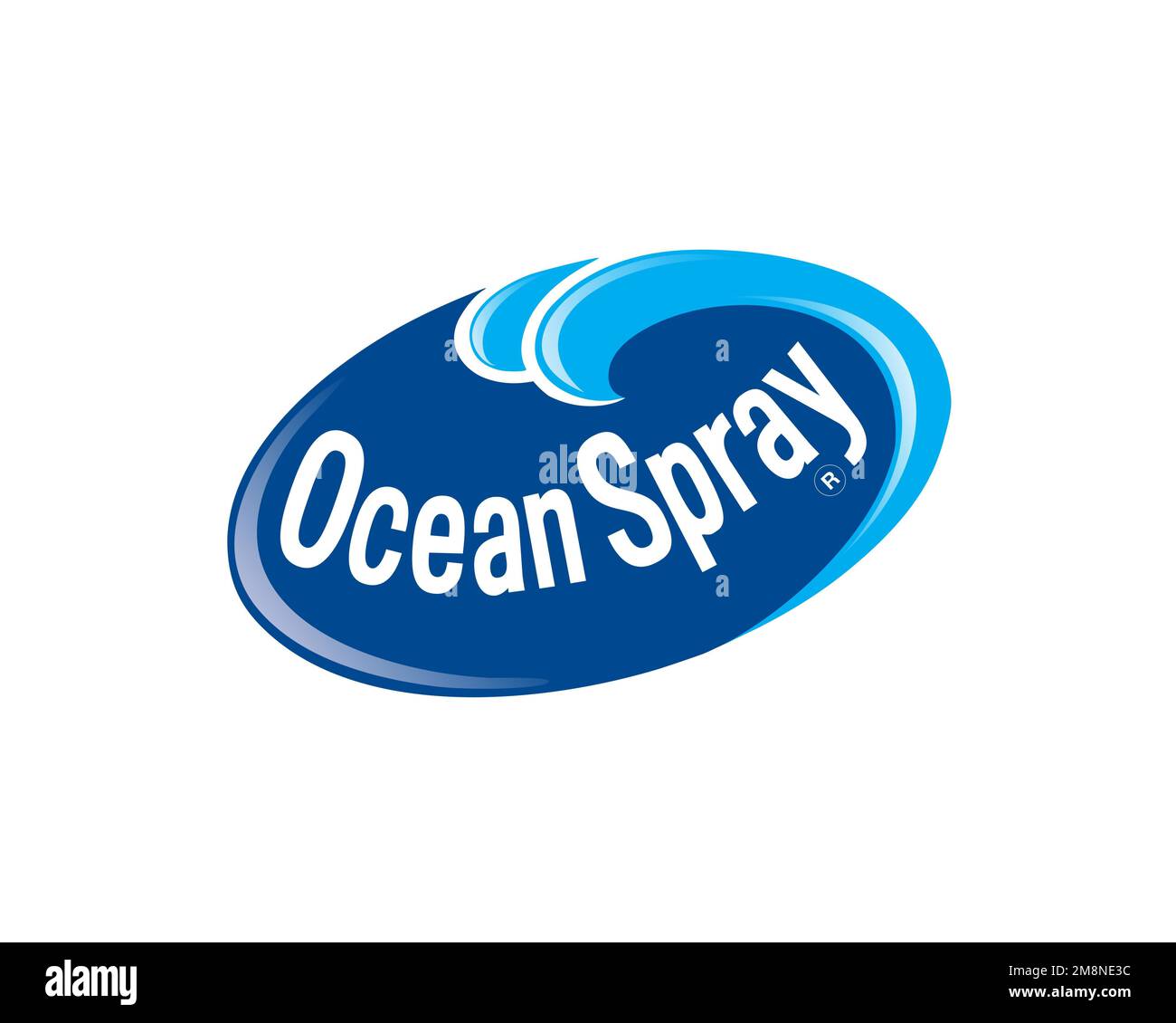 Ocean Spray cooperative, rotated logo, white background Stock Photo Alamy
