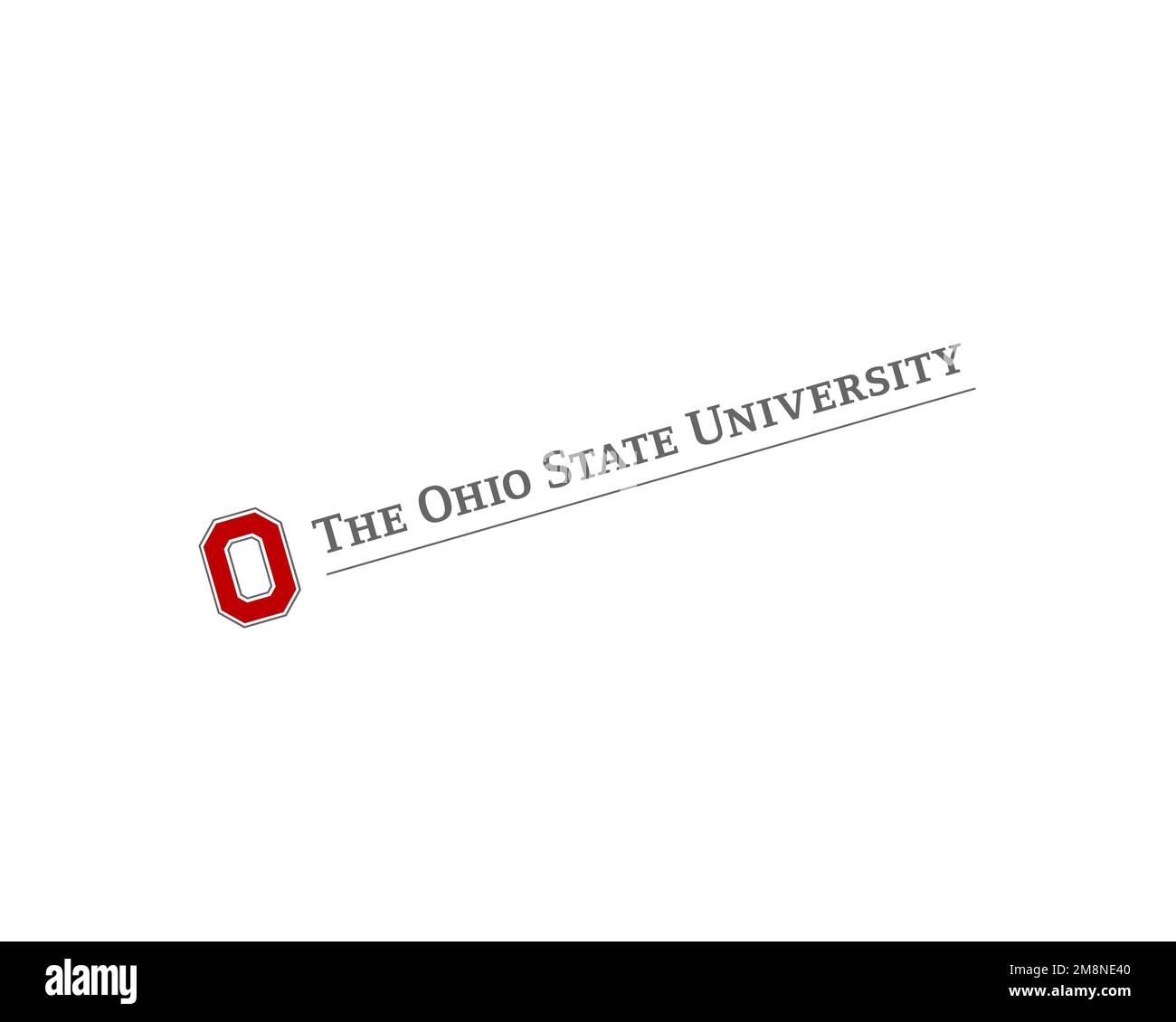 ohio-state-university-rotated-logo-white-background-stock-photo-alamy
