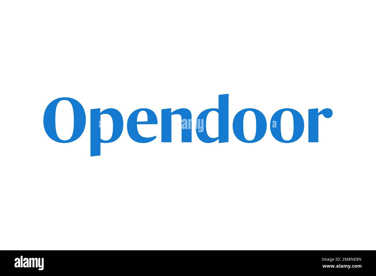 Opendoor, Logo, White background Stock Photo Alamy