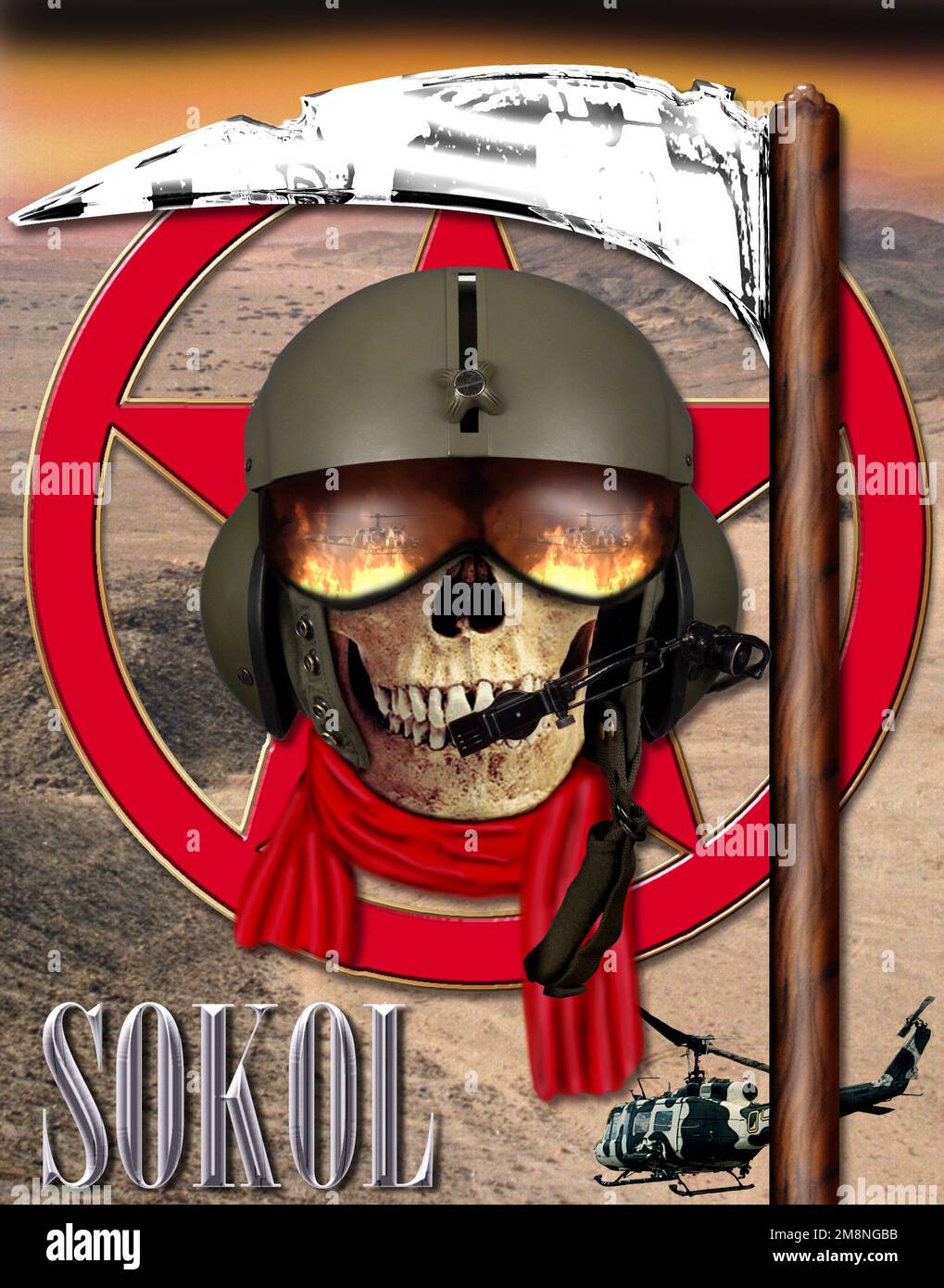 National Training Center, Fort Irwin, California, poster: SOKOL