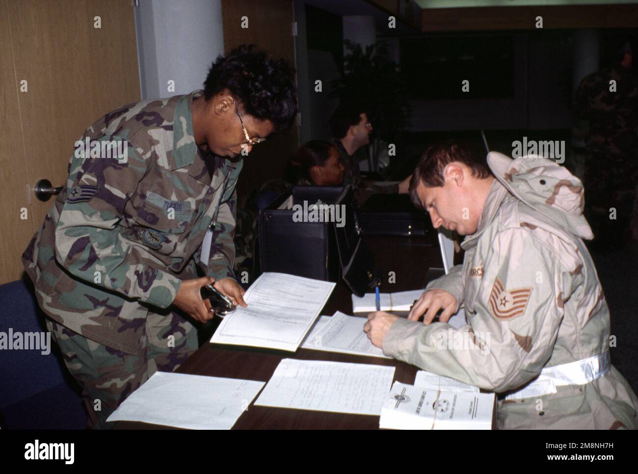 USAF STAFF Sergeant Beverly Tucker, 305th Judge Advocate General (JAG