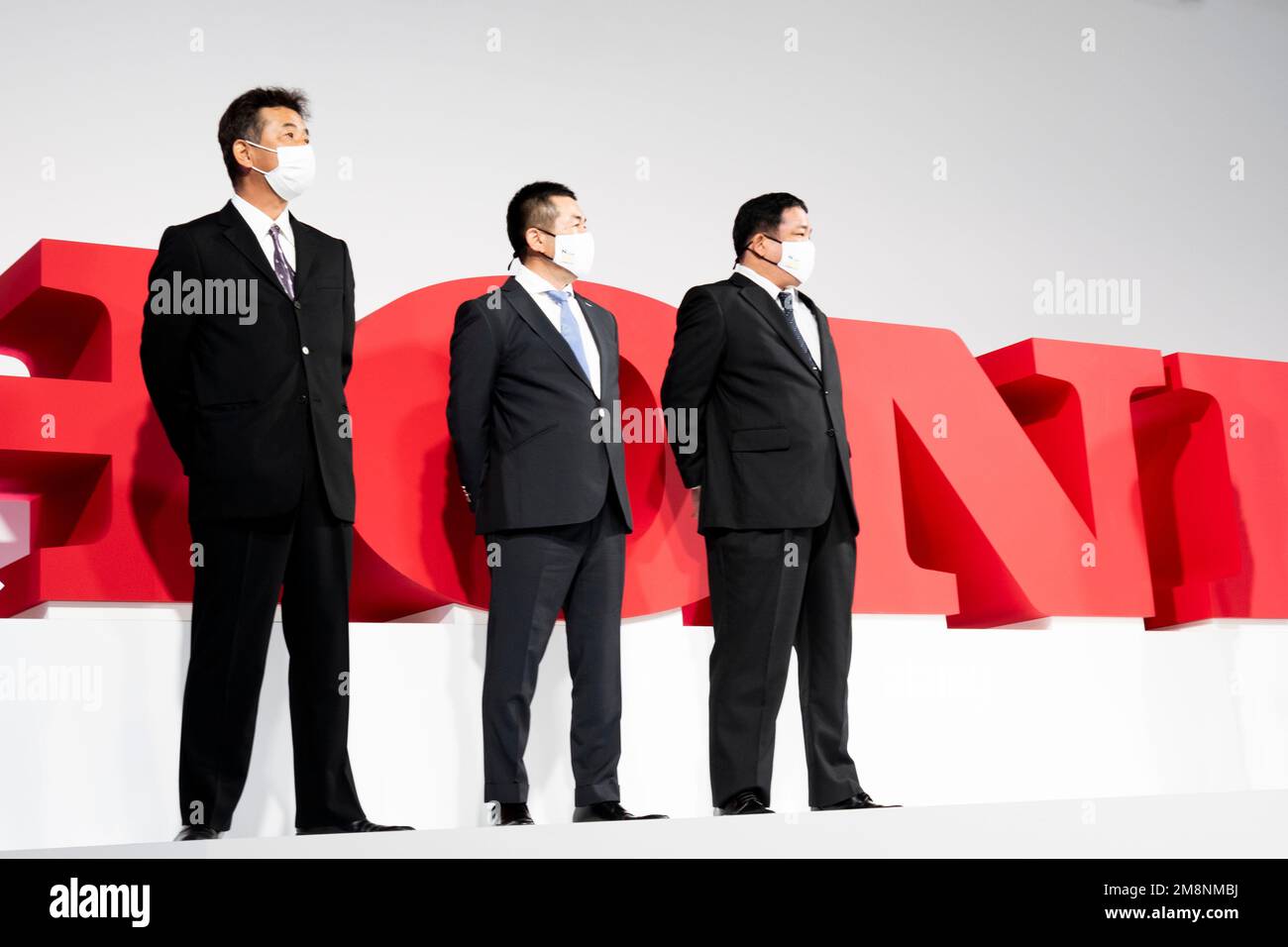 Chiba, Chiba Prefecture, Japan. 14th Jan, 2023. An awards ceremony ...