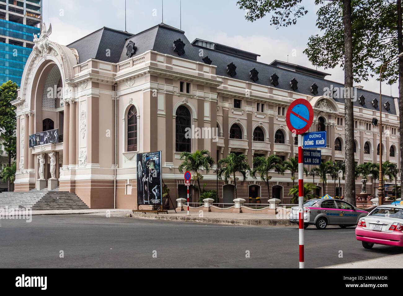 The Opera House, Ho Chi Minh City, Vietnam Stock Photo