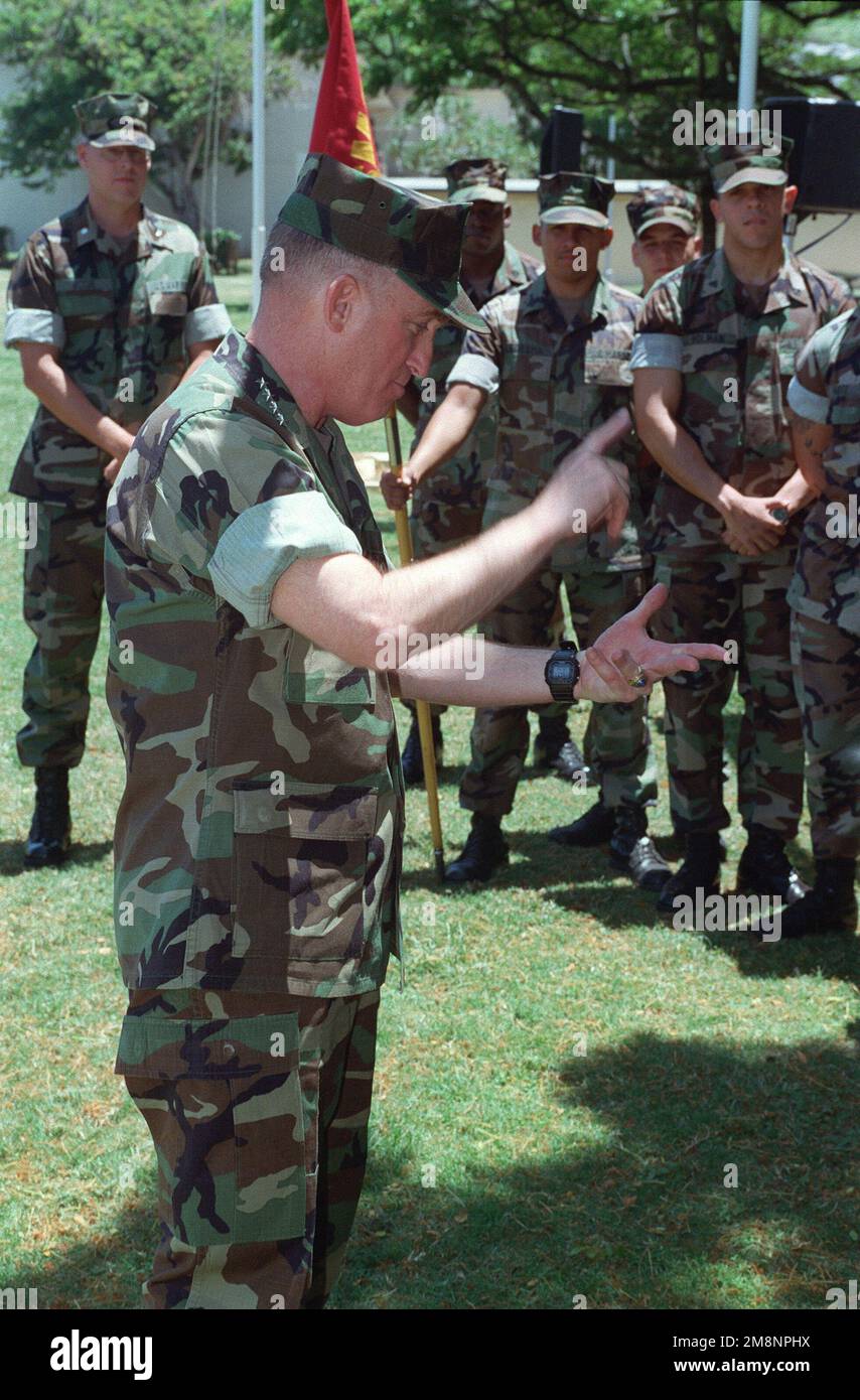 General Charles C. Krulak, 31st Commandant of the Marine Corps