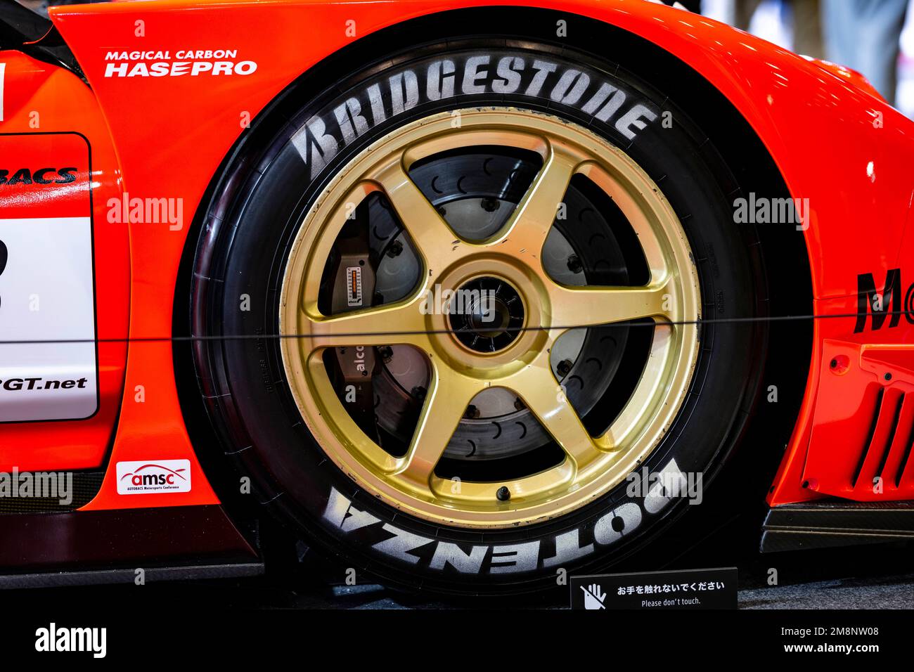Chiba, Chiba Prefecture, Japan. 14th Jan, 2023. Bridgestone Tires on a