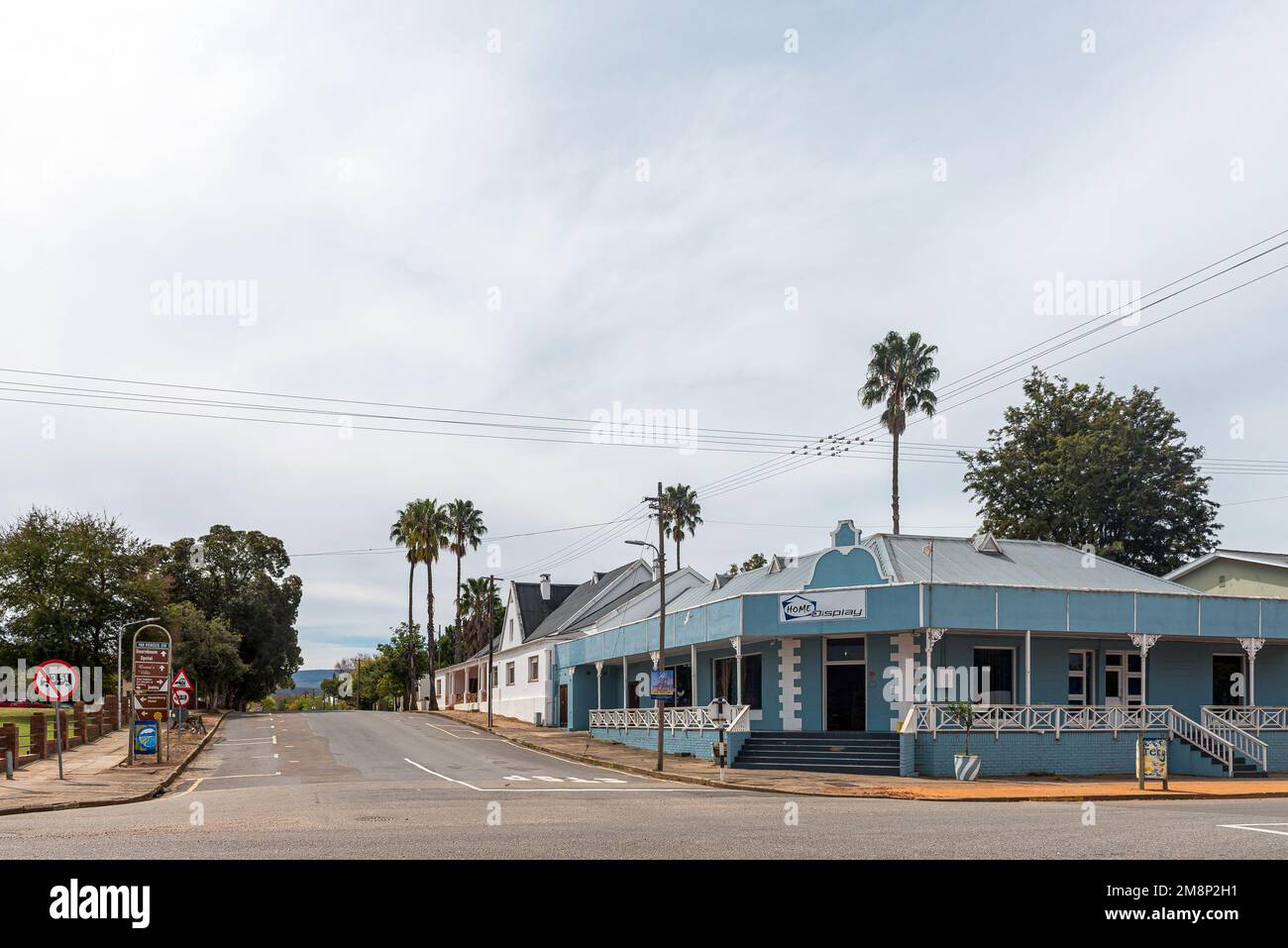 Heidelberg, South Africa Sep 24, 2022 A street scene, with a