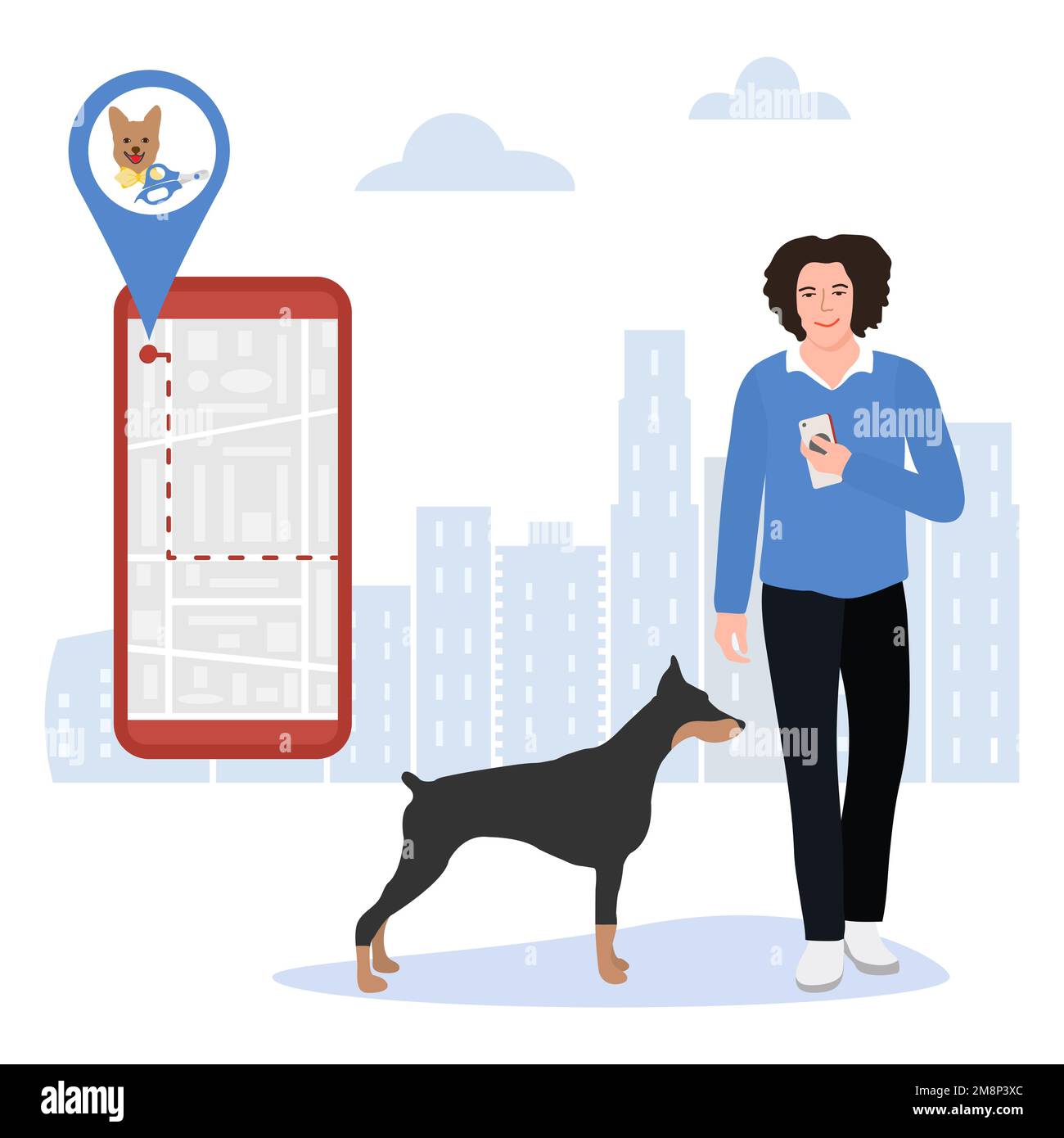 Domestic client Stock Vector Images Alamy