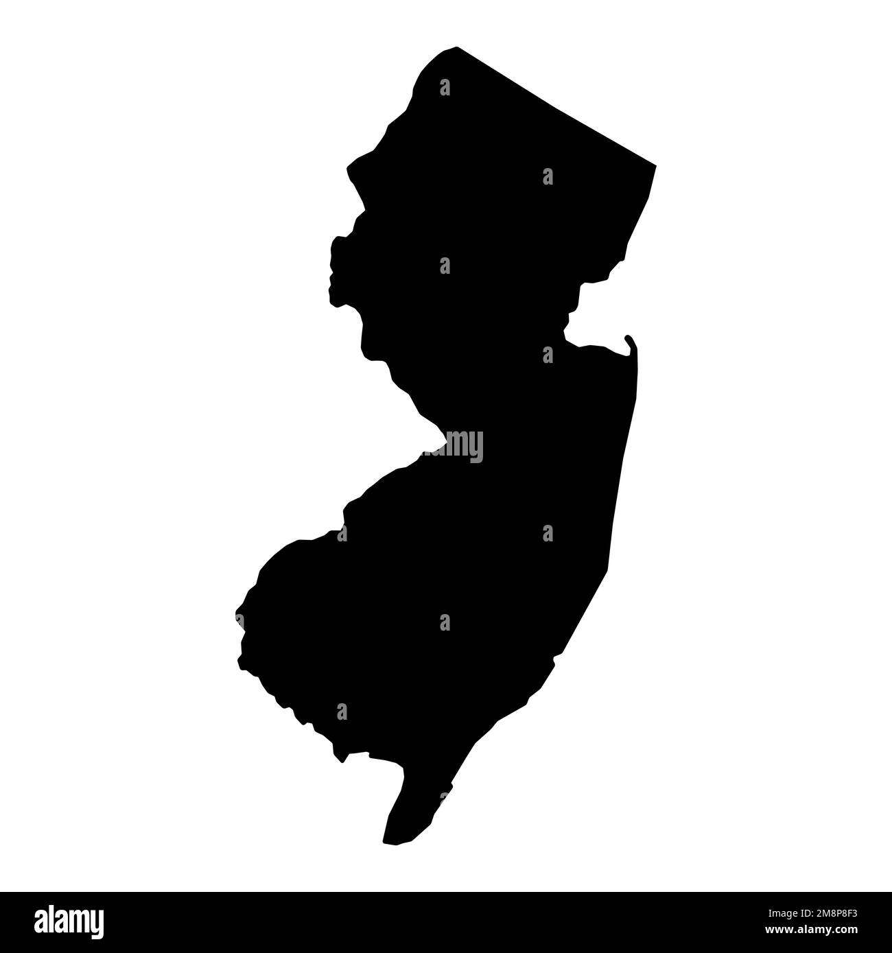 New Jersey map united states of - New Jersey Map United States Of America Flat Concept Icon Symbol Vector Illustration 2M8P8F3