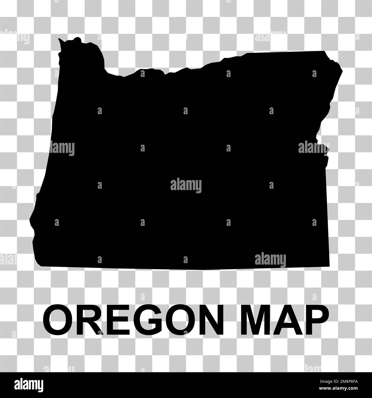 Oregon map shape united states - Oregon Map Shape United States Of America Flat Concept Icon Symbol Vector Illustration 2M8P8FA 