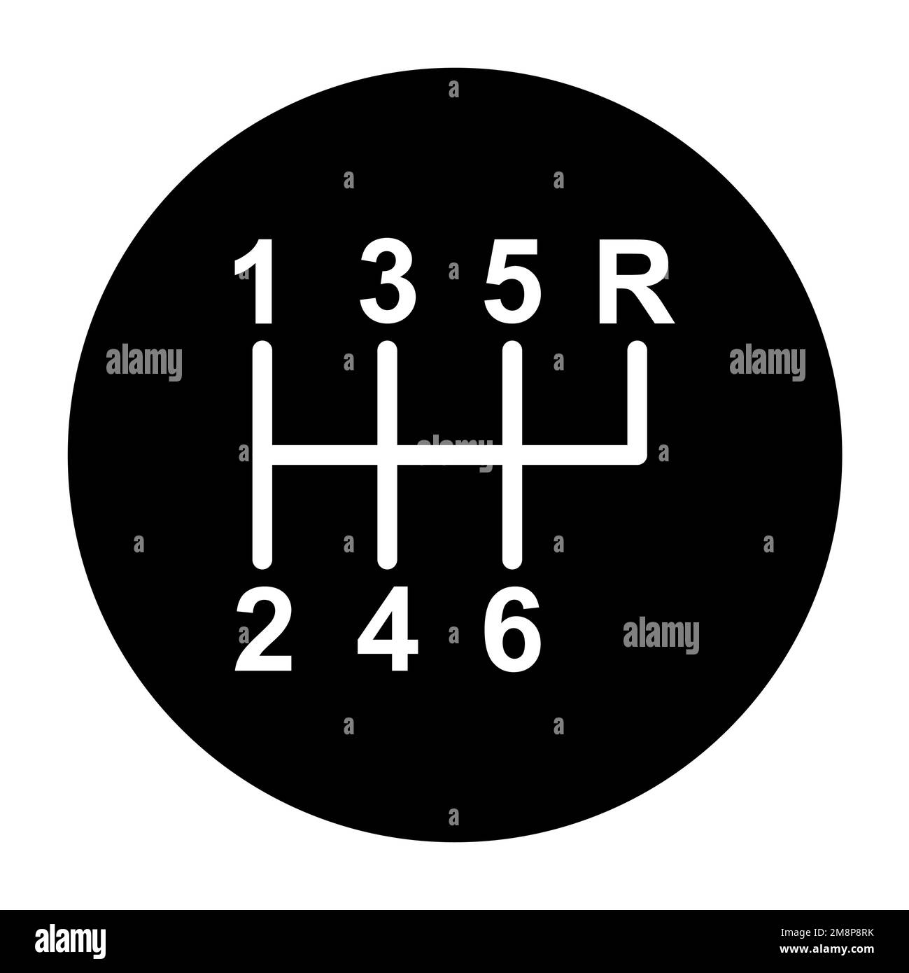 Gear shift icon vector vectors hires stock photography and images Alamy