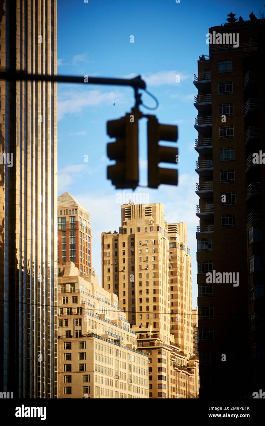 New York city Manhattan 15 Central Park West and Century Apartments on