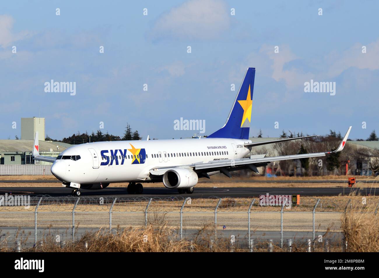 Ibaraki Prefecture, Japan January 10, 2023 Skymark Airlines Boeing