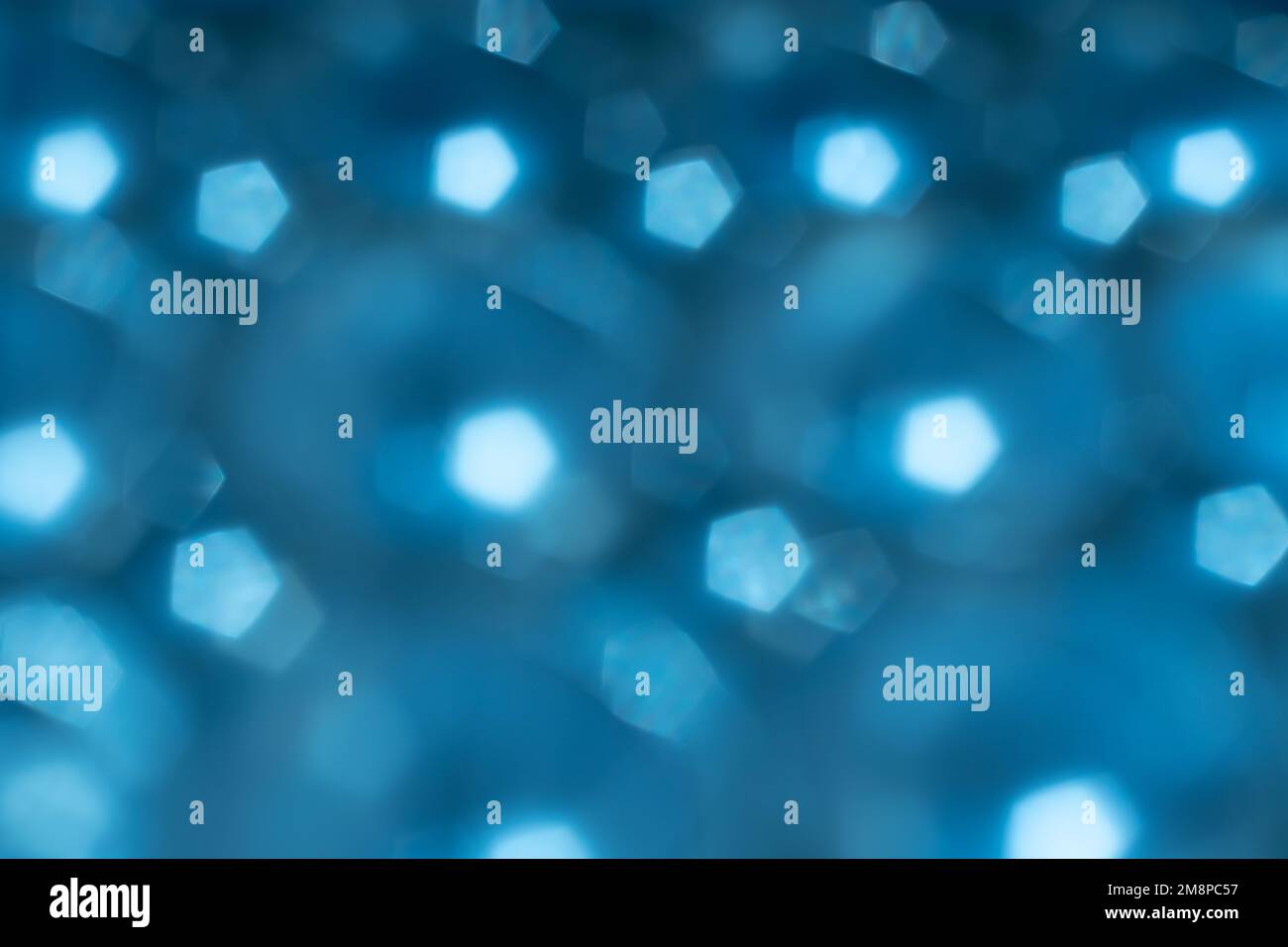 blurred image blue bokeh background Stock Photo