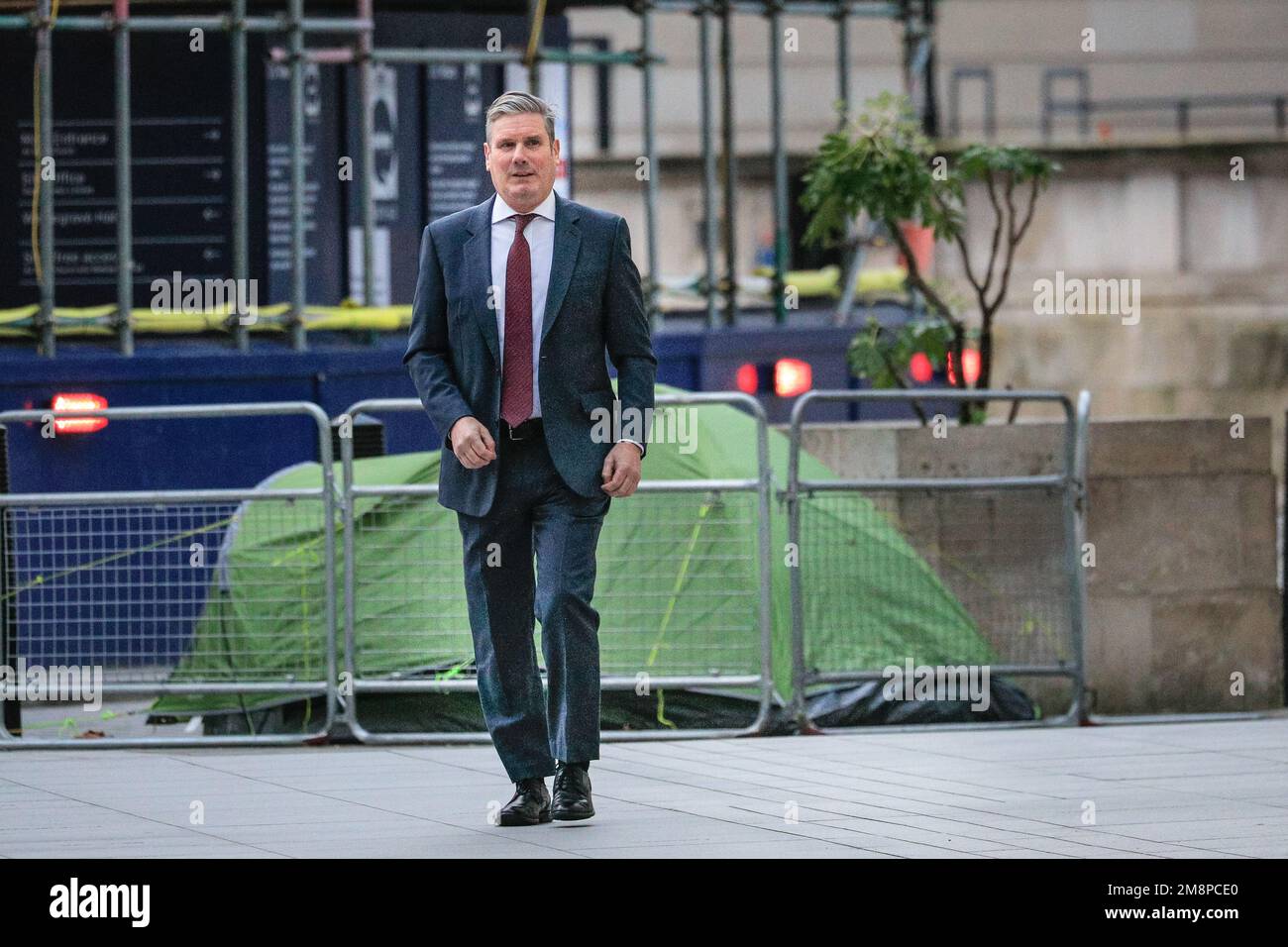 London, UK. 15th Jan, 2023. Keir Starmer, MP, Leader Of The Labour ...