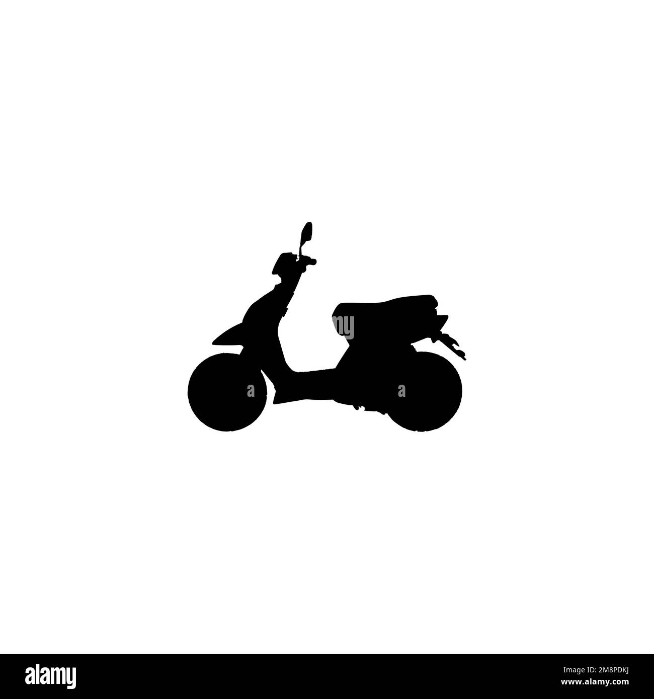 Delivery scooter icon. Simple style cargo delivery big sale Delivery