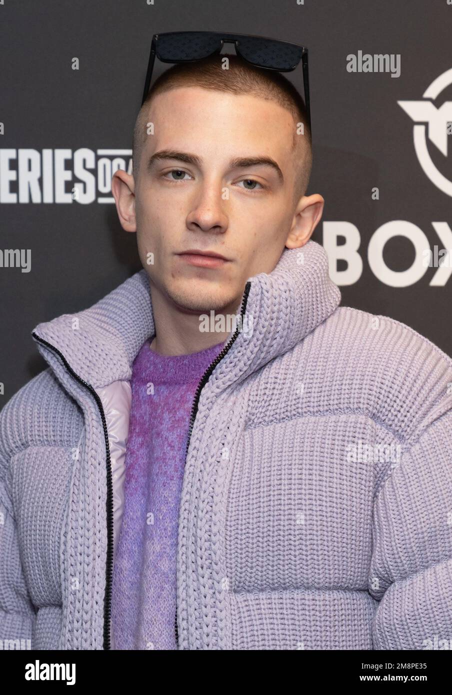 ArrDee arrives for the KSI v FaZe Temperrr fight at OVO Arena, Wembley ...