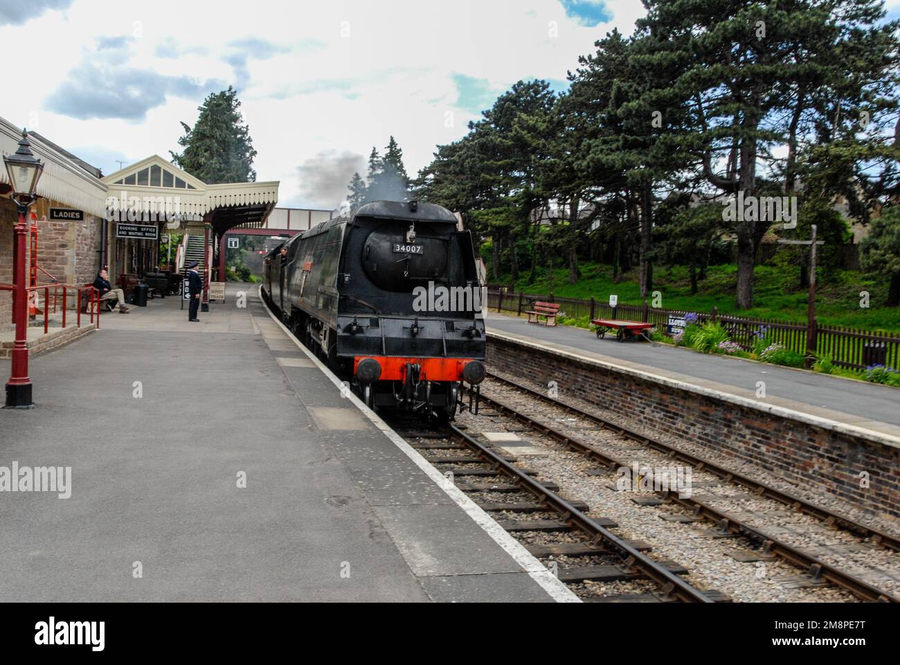 34007 steam engine hi-res stock photography and images - Alamy