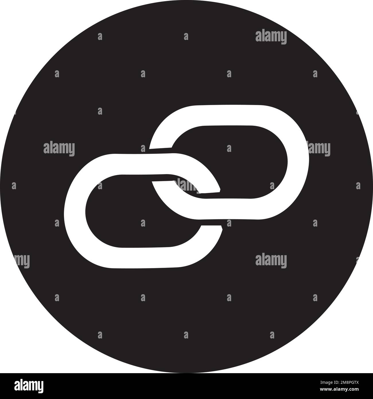 chain icon logo vector template Stock Vector Image & Art Alamy