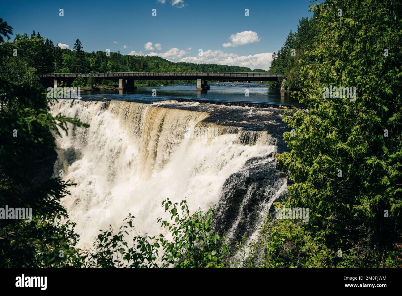 Kakabeka Falls in Thunder Bay, Northern Ontario, Canada. High quality photo Stock Photo