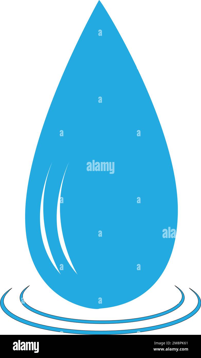 water drop logo vektor template Stock Vector Image & Art Alamy