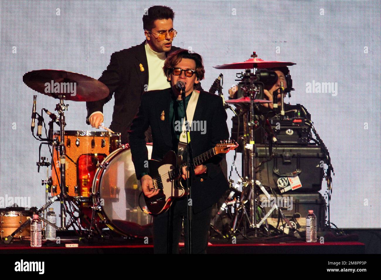 Los Angeles, USA . 14th Jan, 2023. Nick Santino of Beach Weather ...