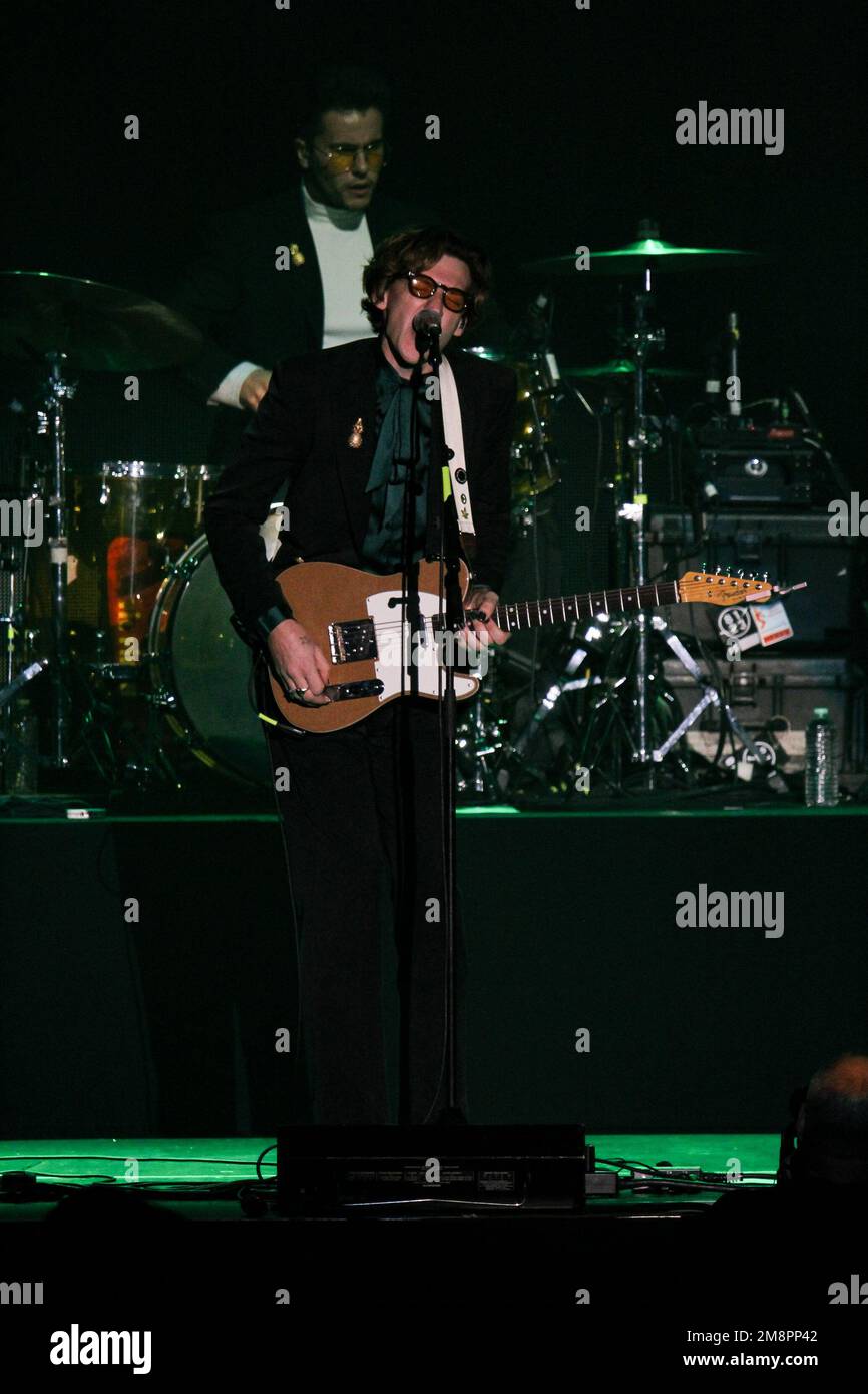 Los Angeles, USA . 14th Jan, 2023. Nick Santino of Beach Weather ...