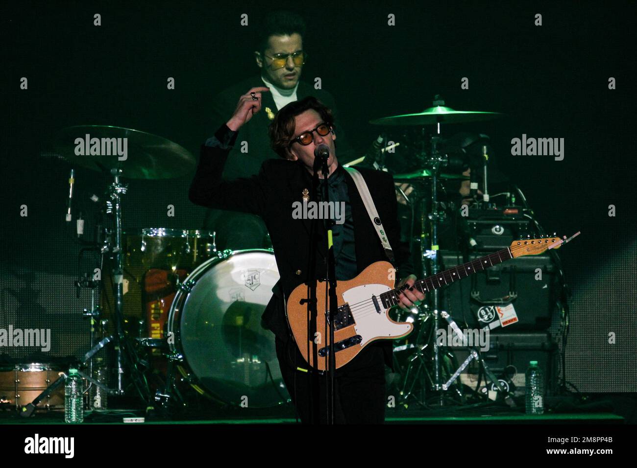 Los Angeles, USA. 14th Jan, 2023. Nick Santino of Beach Weather