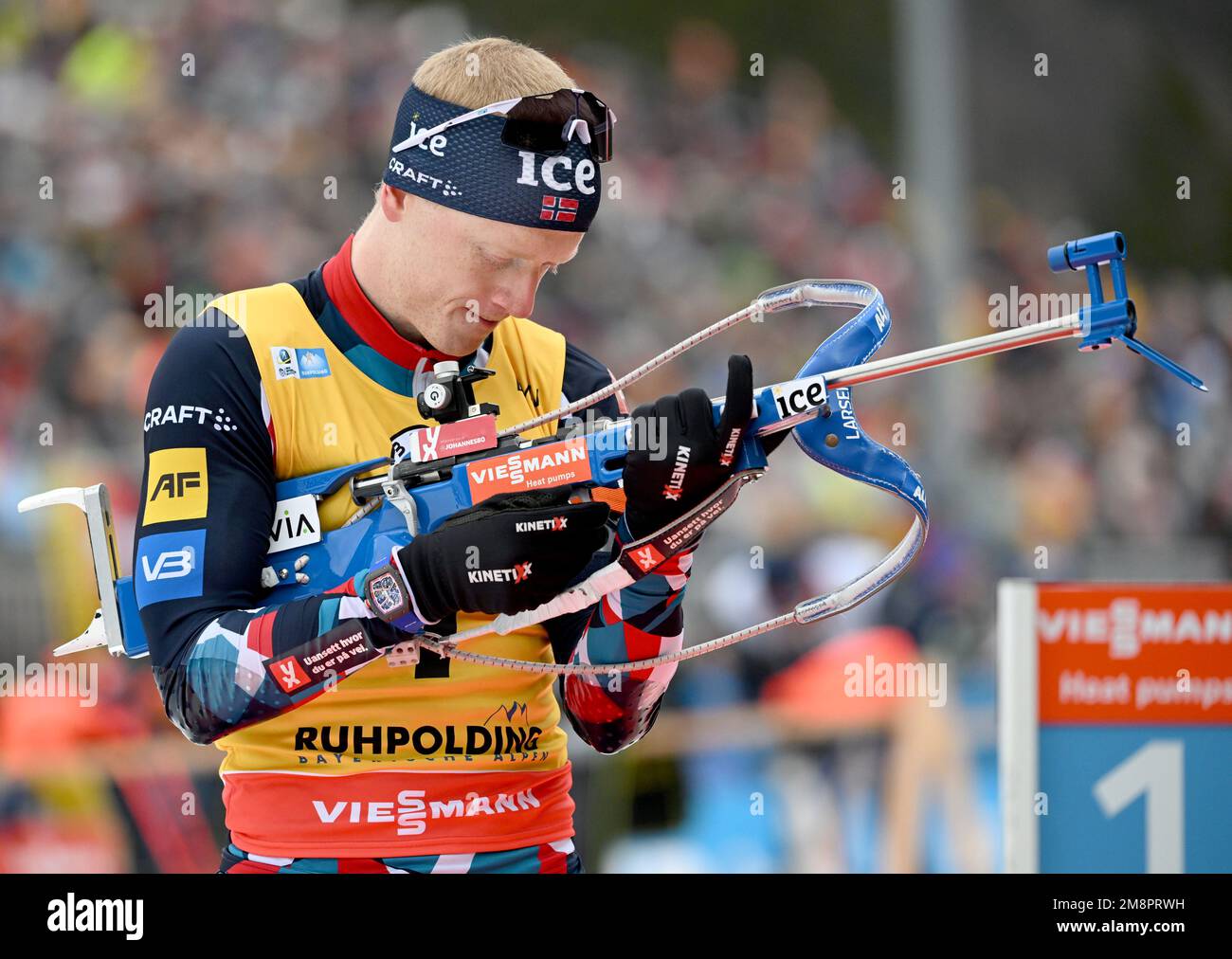 Ruhpolding, Germany. 15th Jan, 2023. Biathlon, World Cup, Mass Start 15 ...