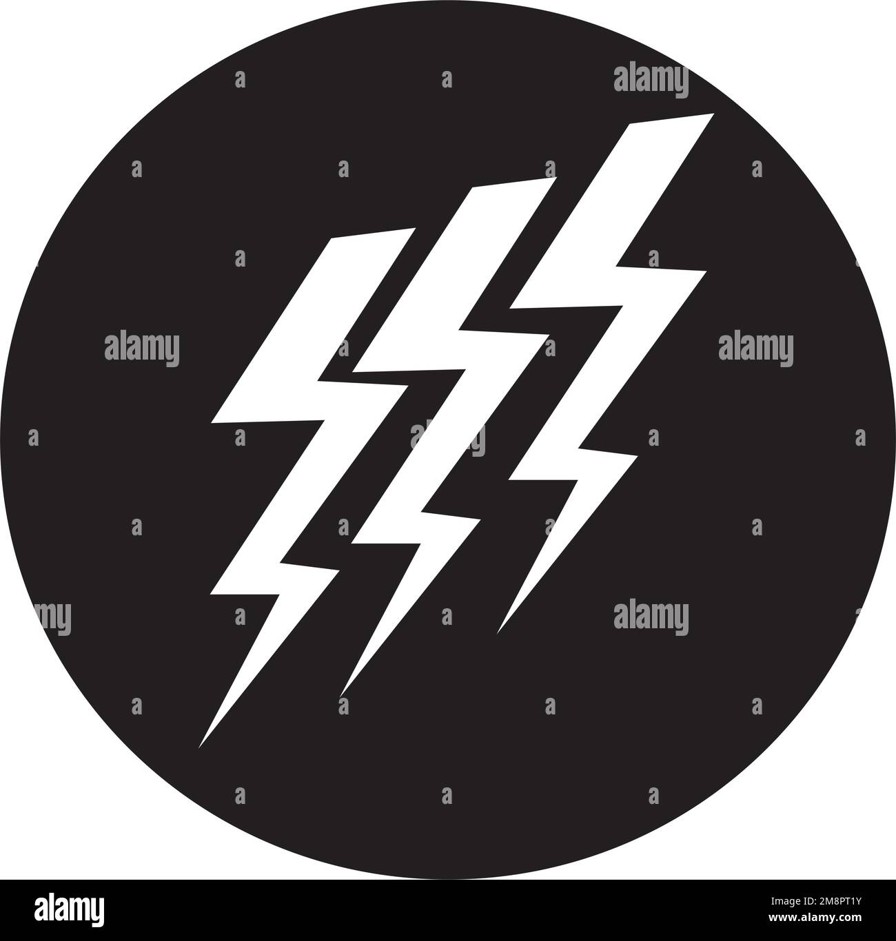 lightning logo vektor illustration design Stock Vector Image & Art Alamy