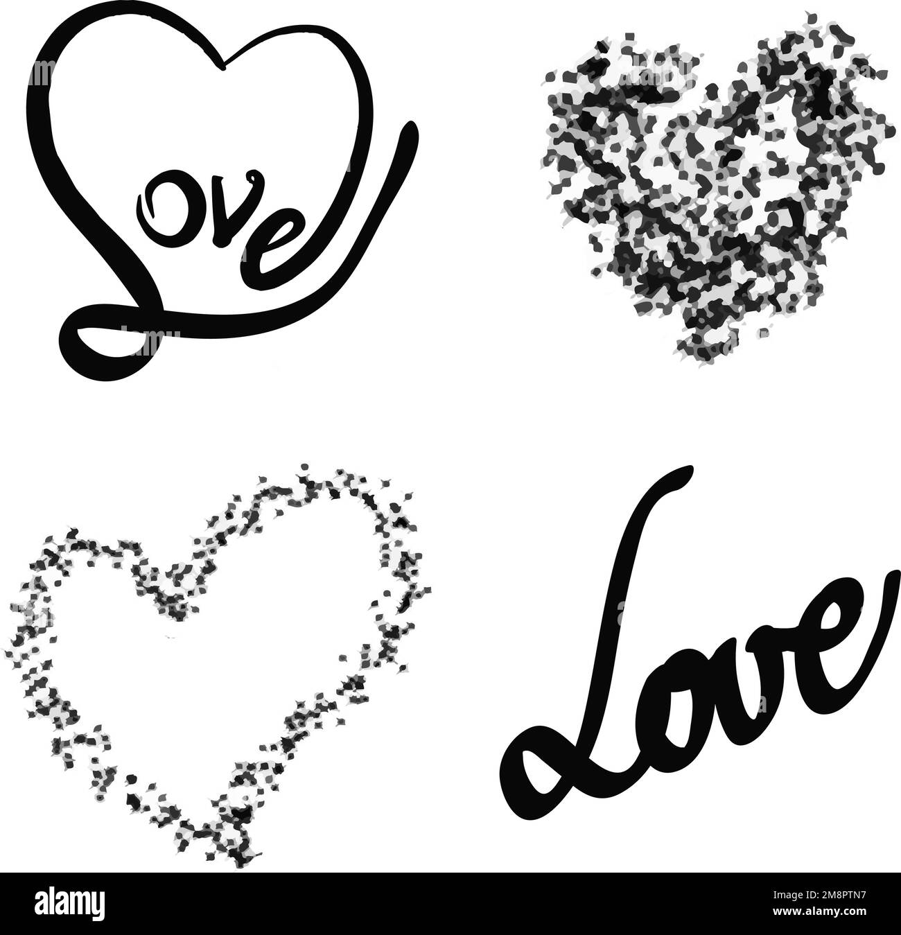 Flower spring hand drawn Stock Vector Image & Art - Alamy