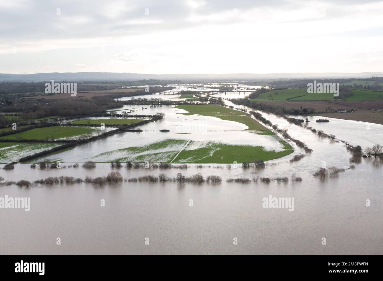 Upton upon Severn, Worcestershire, January 15th 2023 The town of