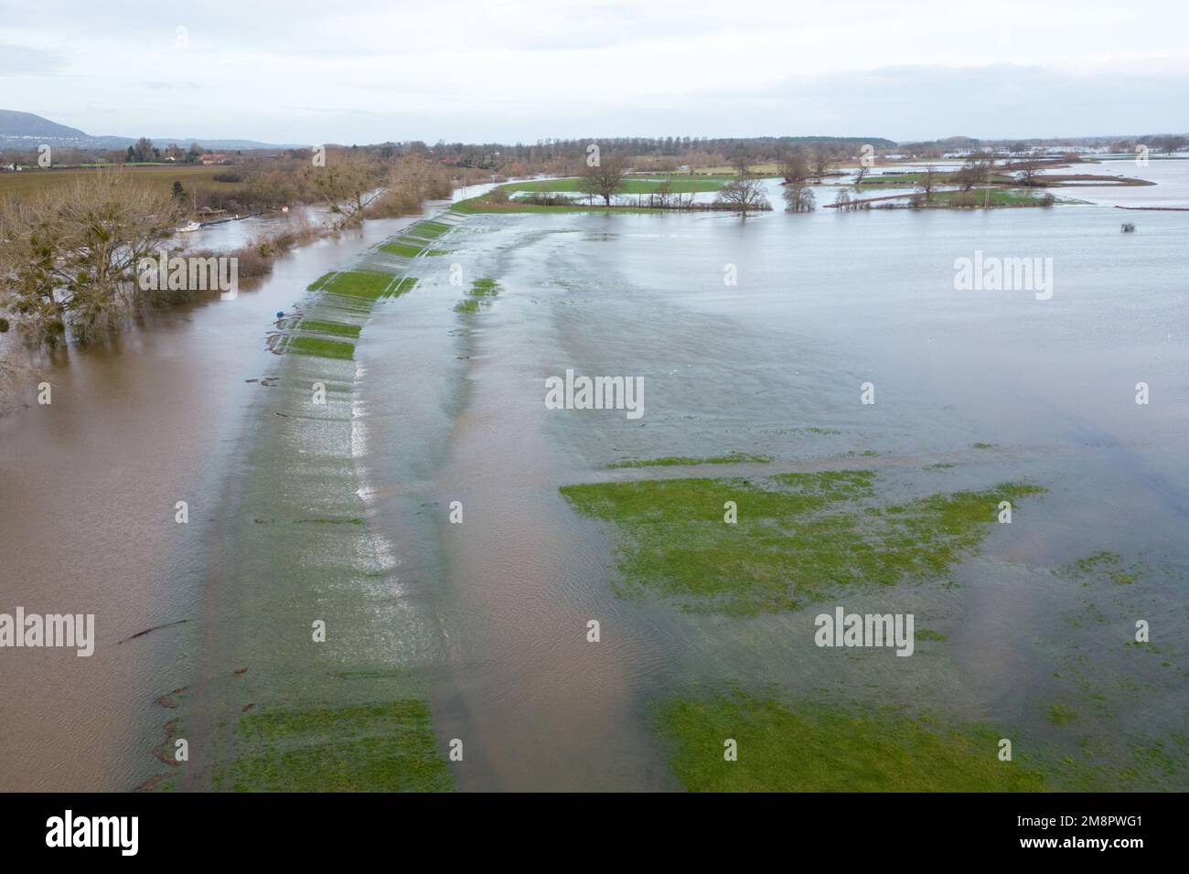 Upton upon Severn, Worcestershire, January 15th 2023 The town of