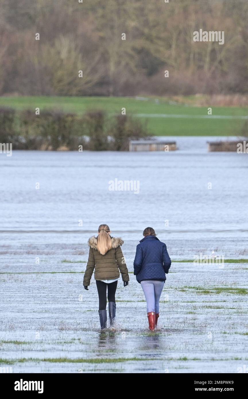 Upton upon Severn, Worcestershire, January 15th 2023 The town of