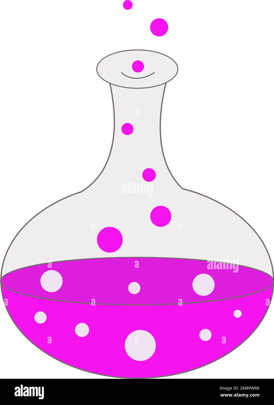 Bottle with poison Stock Vector