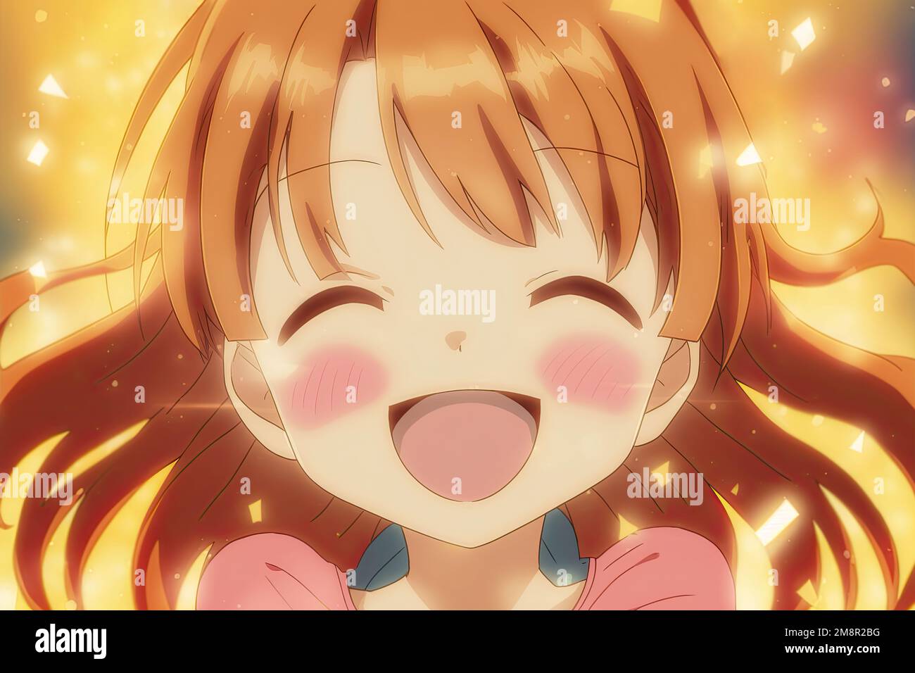 Anime Girl Laughing