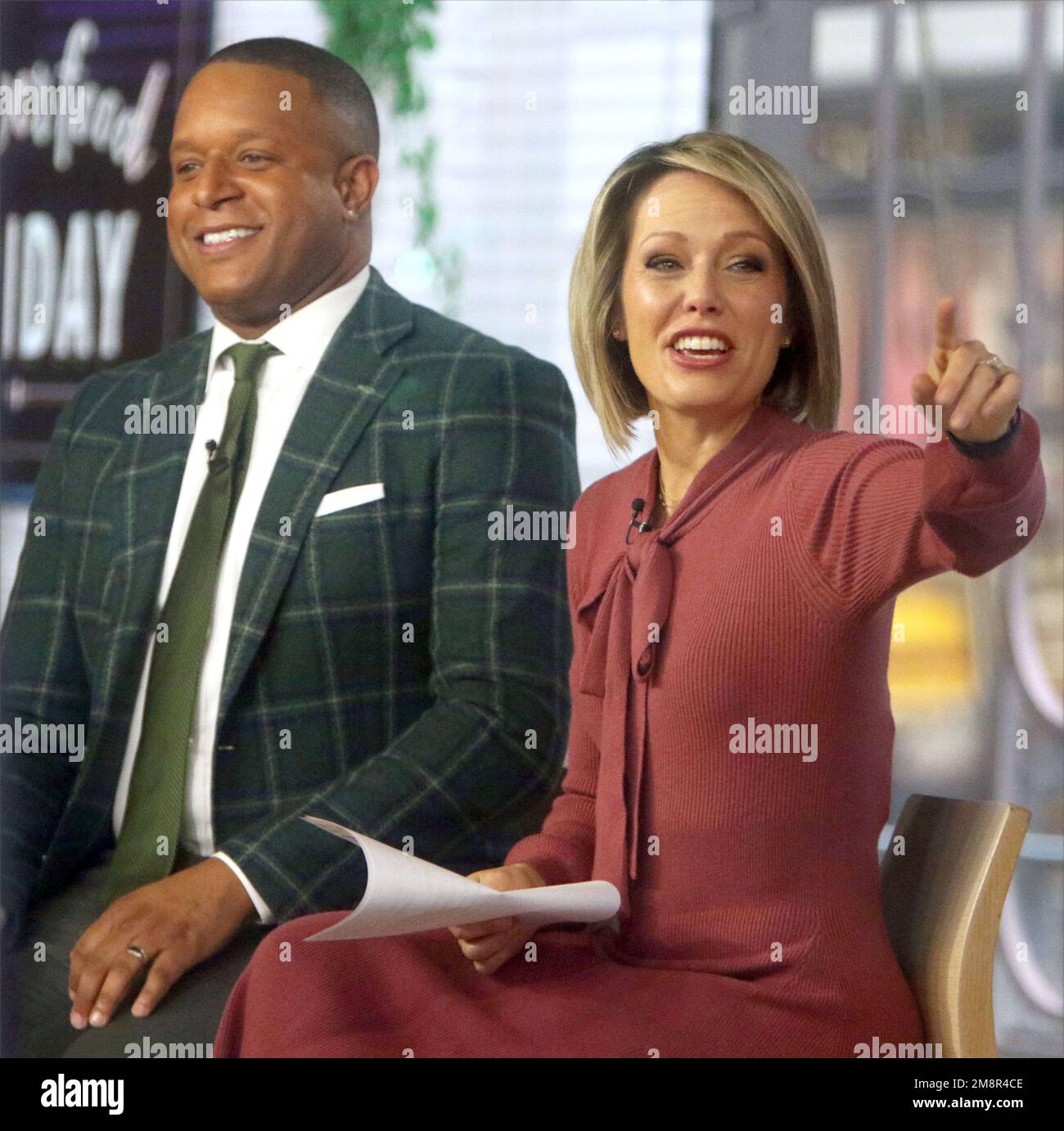 ‘Today’ Show Cast PICTURED Craig Melvin, Dylan Dreyer LOCATION New