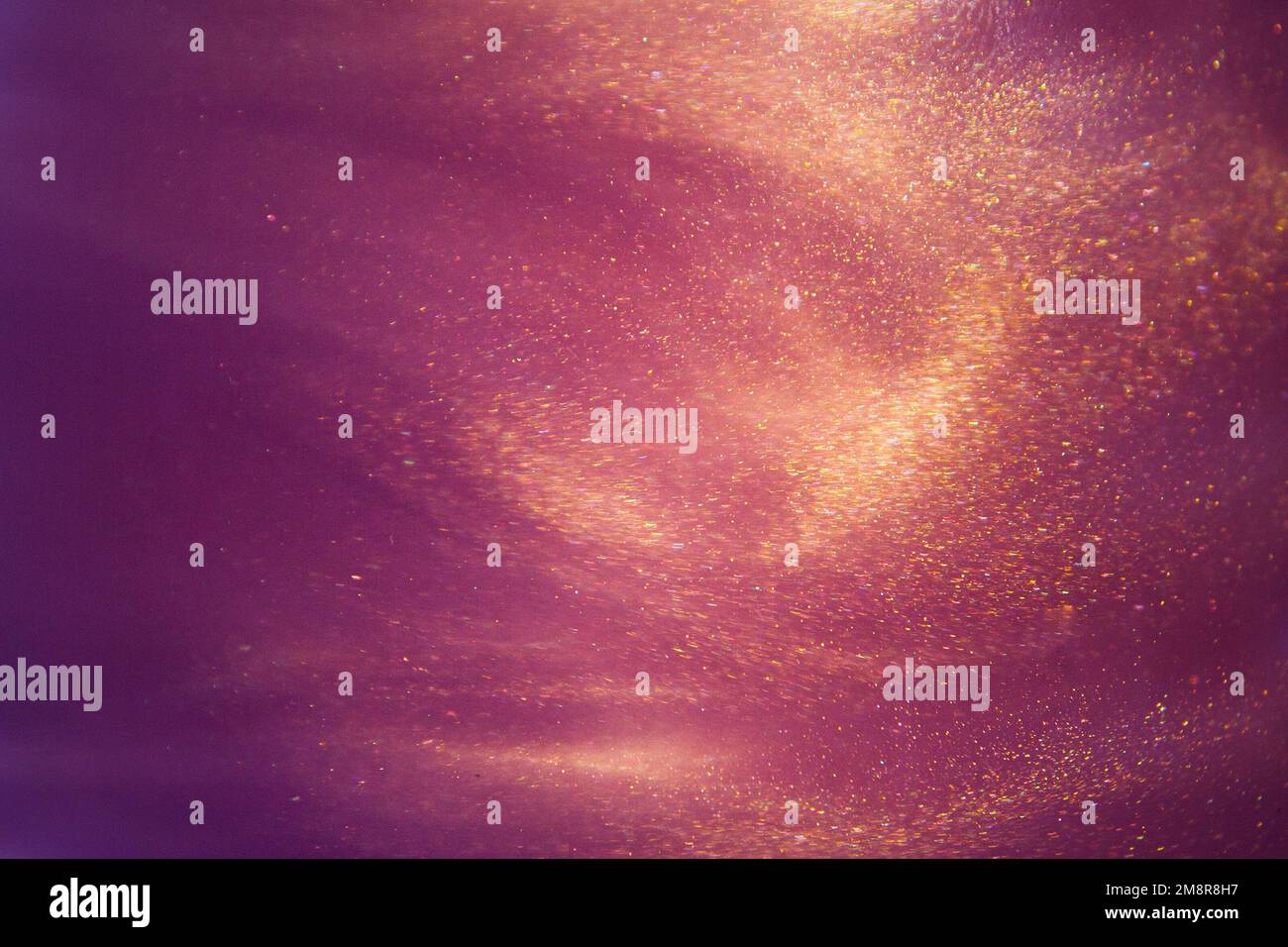 abstract purplepink background with sparkles and wave patterns Stock