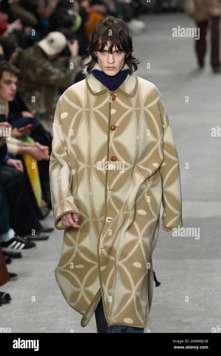 Milan, Italy. 15th Jan, 2023. Milan, Men Fashion Week, Fall Winter 2023