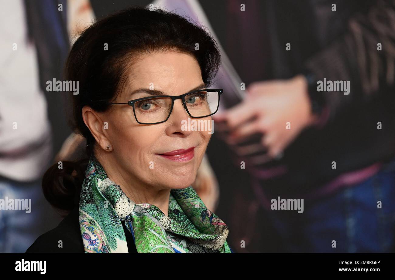 Munich, Germany. 15th Jan, 2023. Actress Gudrun Landgrebe comes to the