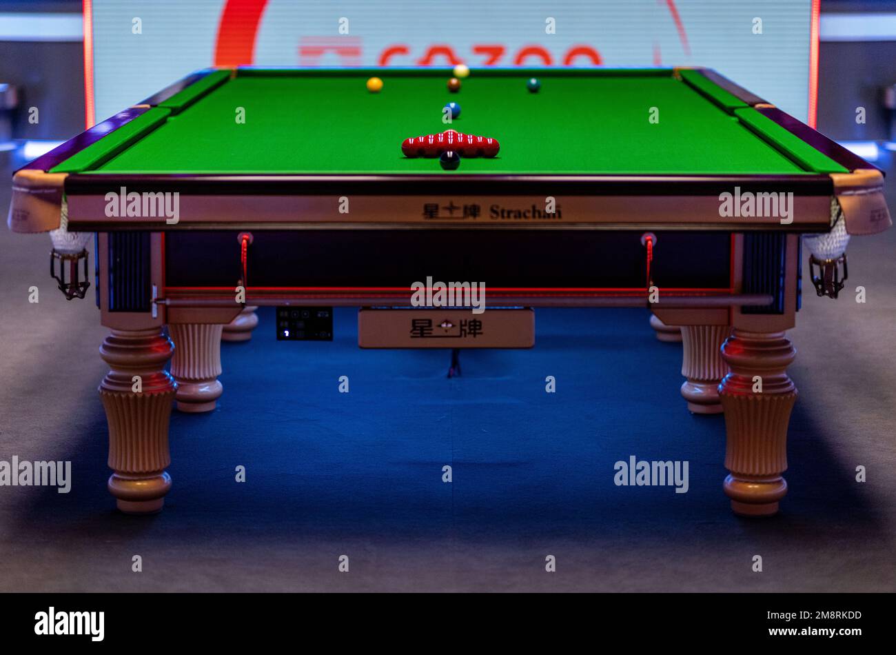 Masters snooker table 2023 hi-res stock photography and images