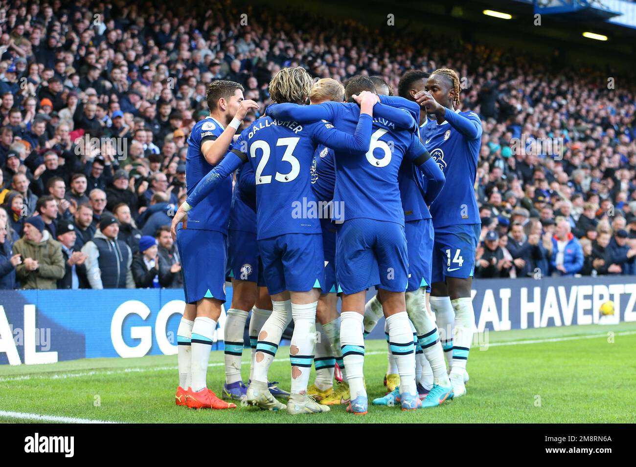 Chelsea, London, UK. 15th January 2023; Stamford Bridge, Chelsea ...