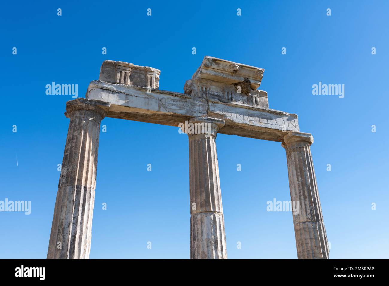 Hera ruins of Indianapolis Stock Photo