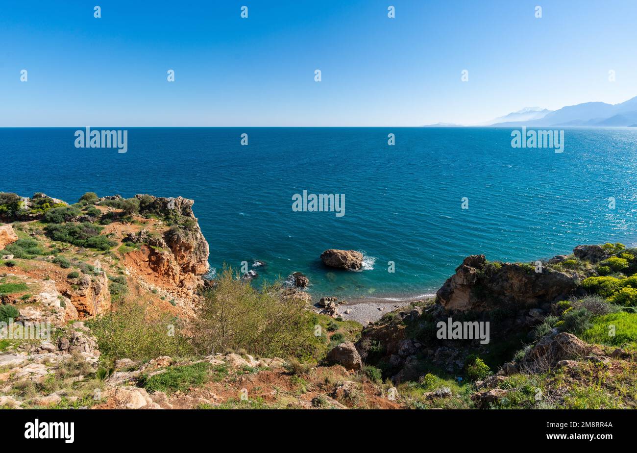 Antalya Mediterranean scenery Stock Photo